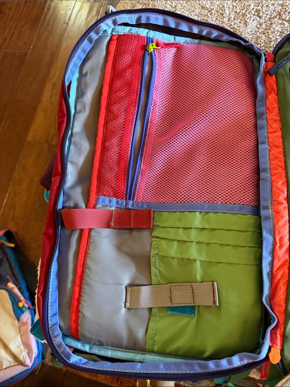 Cotopaxi Tasra 16L Backpack Del Dia Multicolor Travel Daypack - Picture 4 of 5